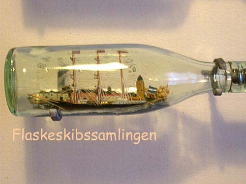 Flaskeskib = Buddelschiff