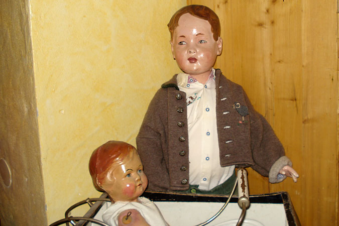 Im Donauhof von Emmersdorf: Puppen